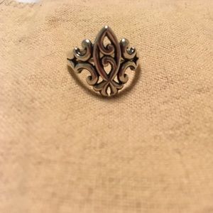 James Avery scrolled ichthus ring